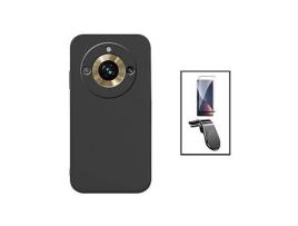 Kit Película de Vidro Temperado Gorilasglass   para Realme 11 Pro Plus Preto