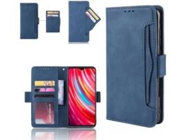 Capa Xiaomi Redmi Note 11 5G/Redmi Note 11T 5G/Poco M4 Pro 5G HFS-HOUSE Porta Cartões (Azul)