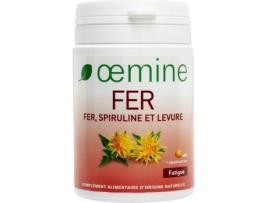 Suplemento Alimentar OEMINE Fer: Ferro E Espirulina (60 cápsulas)