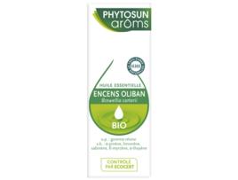 Oliban Boswellia Carterii Óleo Essencial de Incenso Orgânico 5 Ml PHYTOSUN ARÔMS