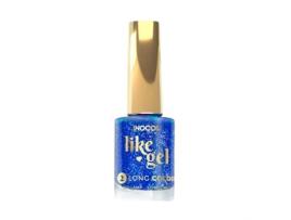 Verniz de Gel INOCOS Like Gel 150 Azul Glitter Jazz