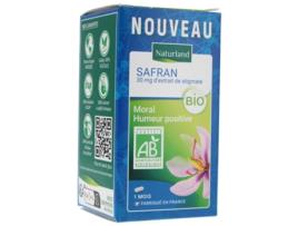 Açafrão Orgânico 30 Cápsulas Vegetais NATURLAND