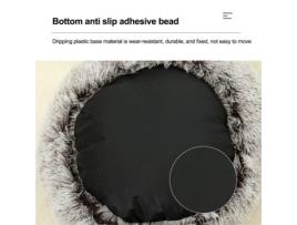 Cama Calmante Para Cachorro E Cama Caverna Para Gato Com Capa Com Capuz Antiderrapante Para Pequenos Animais De Estimação ELKUAIE