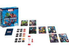 Jogo de Cartas Shuffle Marvel Heroes Assemble (Idade minima recomendada: 6 anos)