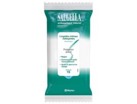Toalhete Antisséptico Natural 15 Íntimos SAUGELLA