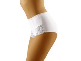 Cuecas de Mulher WOLBAR Corpete Modelador Renda Branco (L)