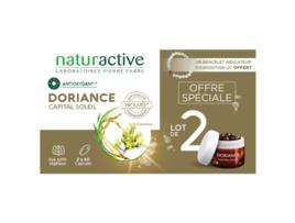 Doriance Capital Soleil Lote de 2 X 60 Cápsulas Pulseira de Presente NATURACTIVE