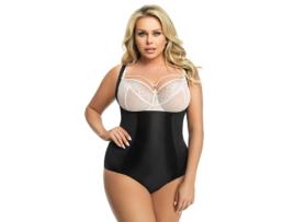 Body de Mulher GORSENIA Sanremo Shapewear Figure Hugging Preto (M)