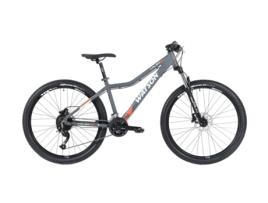 Bicicleta WATSON Volga 3.0 Lady Al 27.5X16 Gy Wt Cinza Mate Coral