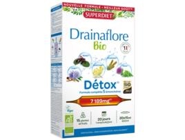 Drainaflore Bio Detox 20 Ampolas SUPERDIET