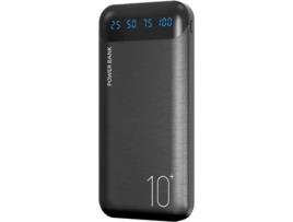 YOBON Power Bank 10000 Mah 2 Usb Microusb Usb-C Preto
