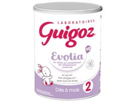 Leite Evolia A2 para 2ª Idade a partir dos 6 meses 800 G GUIGOZ