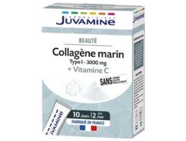 Colágeno Marinho Tipo I 3000 Mg Vitamina C 20 Sticks JUVAMINE