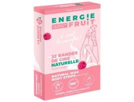 Tiras de cera natural com aroma de frutas vermelhas 32 tiras ENERGIE FRUIT