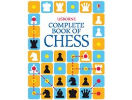 Livro the usborne complete book of chess de elizabeth dalby (inglês)
