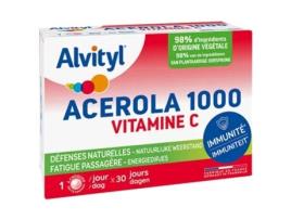 Acerola 1000 Vitamina C 30 comprimidos mastigáveis ALVITYL