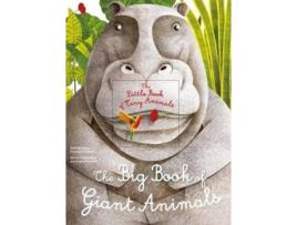 Livro the big book of giant animals de francesca cosanti (inglês)