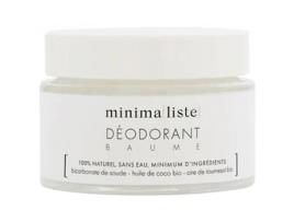 Minima Balm[Liste] Desodorante Orgânico 50 Ml MINIMA[LISTE]