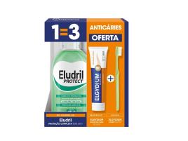 Colutorio Eludril Protect 500ml Com Oferta Pasta E Escova