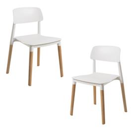 Presentes Miguel - Pack 2 Cadeiras Estin - Branco