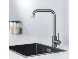 Torneira Misturadora Extraível de Cozinha LOMAZOO James Gun Metal
