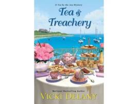 Livro tea and treachery de vicki delany (inglês)