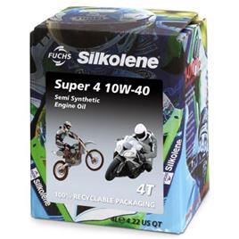 Óleo 4l silkolene 10w40 super 4 cubos