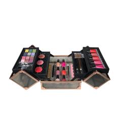 Technic Cosmetics - Estojo de maquiagem Black & Rose Gold Beauty Case