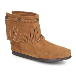 Minnetonka Botas baixas HI TOP BACK ZIP BOOT para mulheres