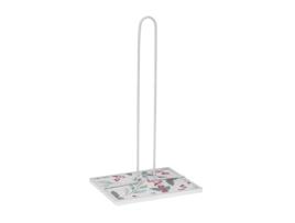 Suporte para Rolos de Papel de Cozinha Versa Acebo Metal Aço Madeira MDF 16,5 x 31 x 13 cm
