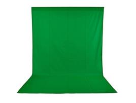 Fundo Tecido Algodão Chroma para Estúdio Fotografia e Vídeo 3X4 Verde ESDDI