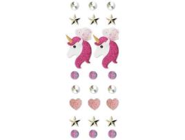 Conjunto 23 Adesivos GRAINE CRÉATIVE Unicornio