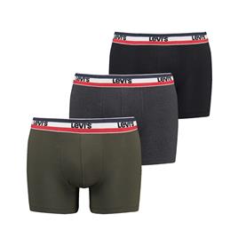 Levi's Lote de 3 boxers em algodão bio