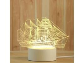 Luz Noturna 3D Led Criativa