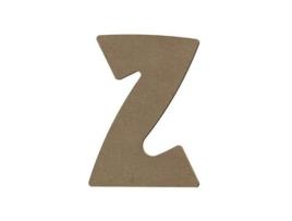 Z maiúscula em madeira MDF para decorar - 8 cm Gomille