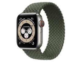 Bracelete GIFT4ME Solo Nylon para Apple Watch Se 2022 40Mm Pulso:142-152Mm Verde Escuro