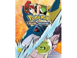 Livro pokemon: sun & moon, vol. 6 de hidenori kusaka (inglês)