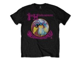 T-shirt JIMI HENDRIX (S - Preto)