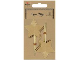 10 Pontas De Estrela - Marrom Claro Rayher