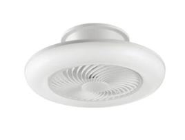 Plafon Led Aliseo 40W Branco com Ventilador de 3 Velocidades com Wi-Fi Inteligente e Controle Remoto