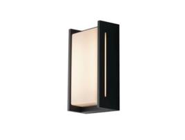 Candeeiro de Parede Exterior Led Compact Retangular Antracite 18 W 4000 K Luz Natural