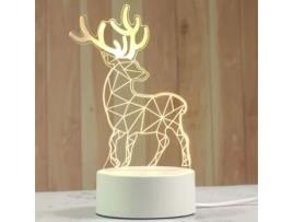 Luz Noturna 3D Led Criativa