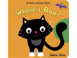 Livro where's boo? de salina yoon (inglês)