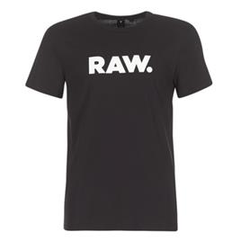 G-Star Raw  T-Shirt mangas curtas HOLORN R T S/S  Preto Disponível em tamanho para homem. S,M,L,XL,XS.Homem > Roupas > Camiseta 