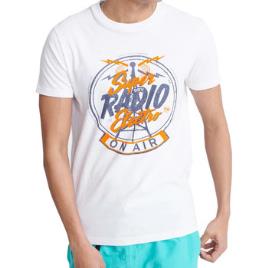 Superdry  T-Shirt mangas curtas -  Branco Disponível em tamanho para homem. EU XXL,EU S,EU L,EU XL,EU XS,EU 3XL.Homem > Roupas > Camiseta