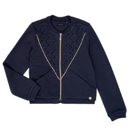 Ikks  Casacos de malha NADIA  Azul Disponível em tamanho para rapariga. 3 ans,4 ans.Criança > Menina > Roupas > Casaco  