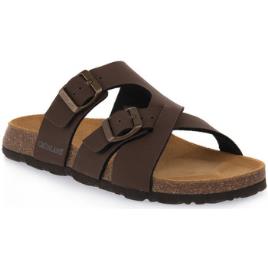 Grunland  Chinelos MOGANO 40BOBO  Castanho Disponível em tamanho para homem. 41,42,43,44.Homem > Calçasdos > Sandálias   