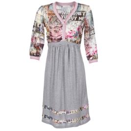 Cream  Vestidos curtos ZAIROCE  Cinza Disponível em tamanho para senhora. FR 38,FR 40,FR 42.Mulher > Roupas > Vestidos 