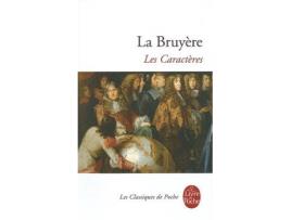 Livro les caracteres de jean de la bruyere (francês)