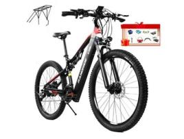 Bicicleta Elétrica RANDRIDE YG90 48V 1000W 27,5'' preto